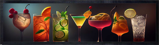 Bar Mat - Cocktails1