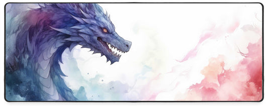 Mouse Pad - Dragon White