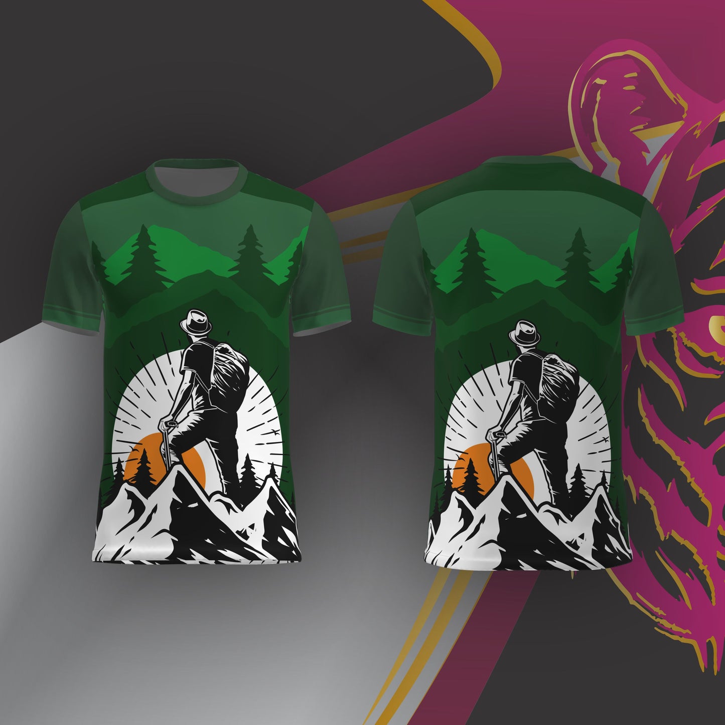 Tee Shirt - Hiking 03